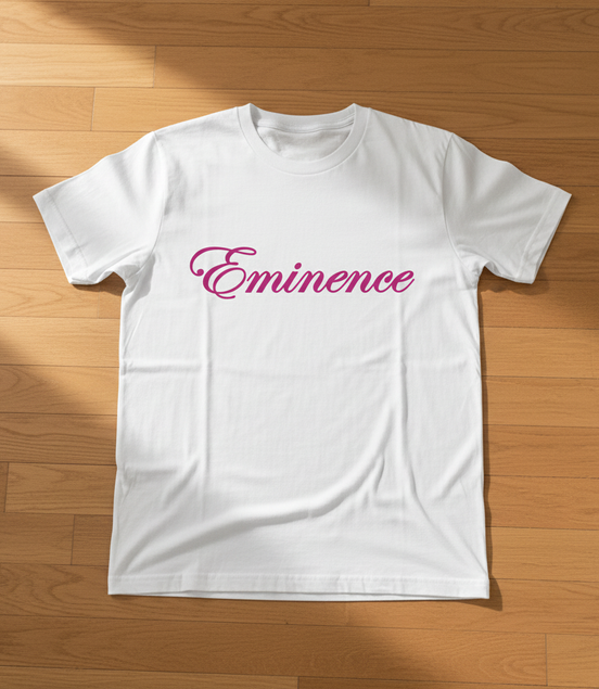 Eminence Purple Lioness White T-Shirt Front