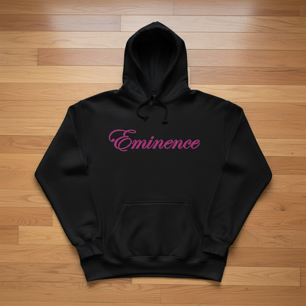 Eminence Purple Lioness Black Hoodie Front