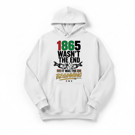 1865 Wasn't the End Hoodie - White