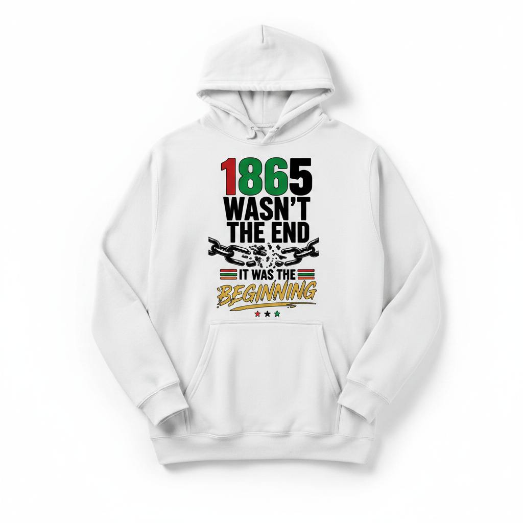1865 Wasn't the End Hoodie - White