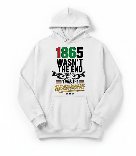 1865 Wasn't the End Hoodie - White
