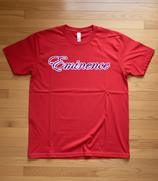 Eminence Purple Rose Lioness Red T-Shirt Front