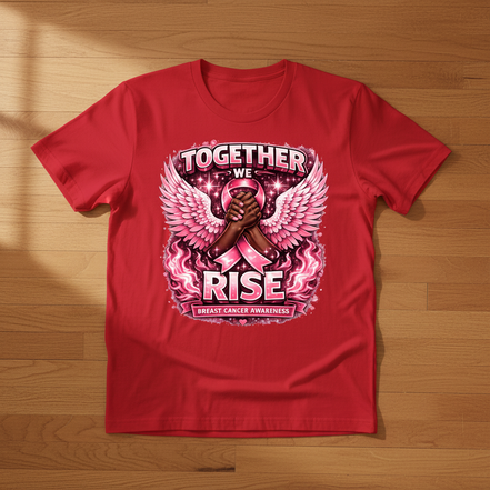Together We Rise Red T-Shirt