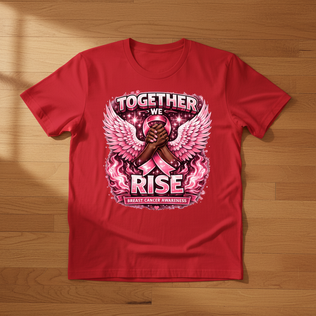 Together We Rise Red T-Shirt