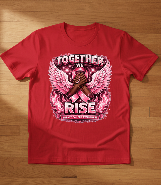 Together We Rise Red T-Shirt