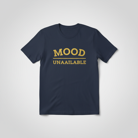 Mood – Unavailable - Navy/Gold - Front View