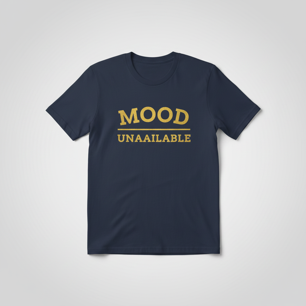 Mood – Unavailable - Navy/Gold - Front View