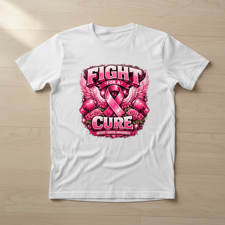 Fight for a Cure White T-Shirt