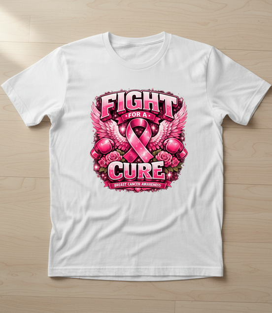 Fight for a Cure White T-Shirt