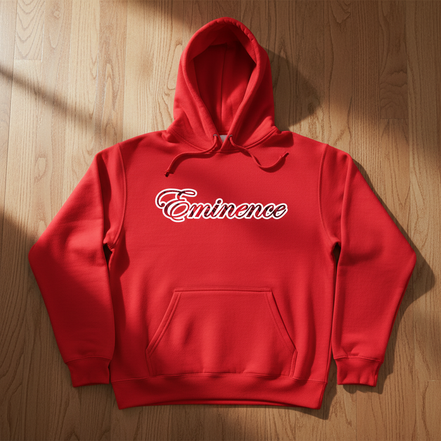 Eminence Red Rose Lioness Red Hoodie Front
