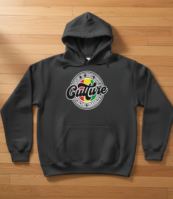 Do It For The Culture Gray Hoodie