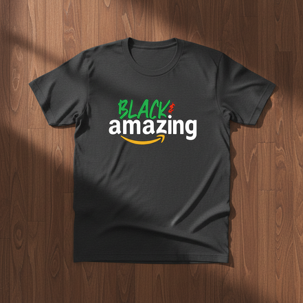 Black & Amazing Gray T-Shirt