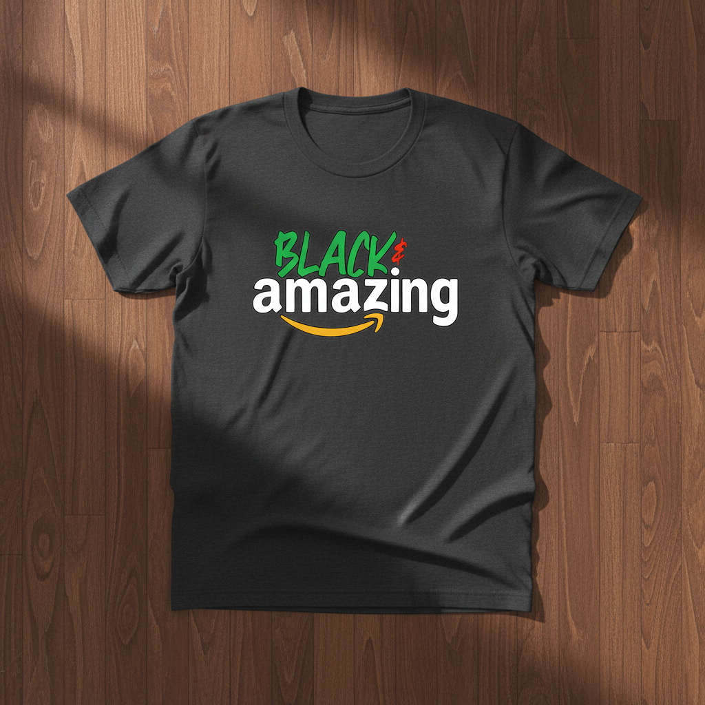 Black & Amazing Gray T-Shirt