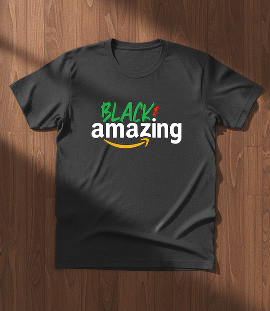 Black & Amazing Gray T-Shirt