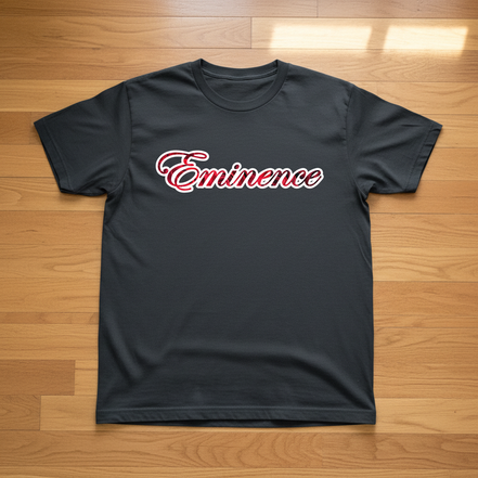 Eminence Red Rose Lioness Gray T-Shirt Front
