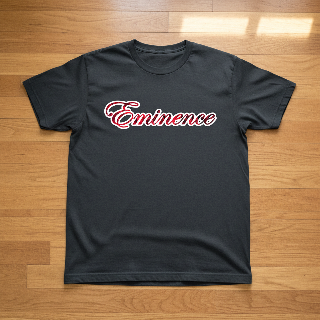 Eminence Red Rose Lioness Gray T-Shirt Front
