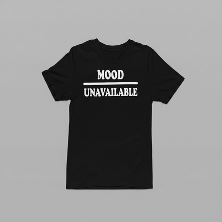 Mood – Unavailable - Black/White - Front View