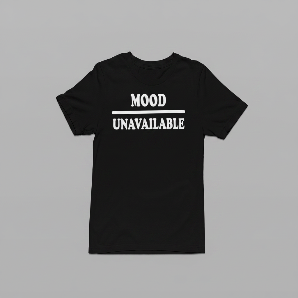 Mood – Unavailable - Black/White - Front View