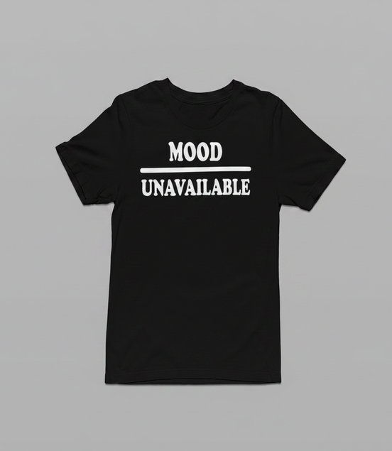 Mood – Unavailable - Black/White - Front View