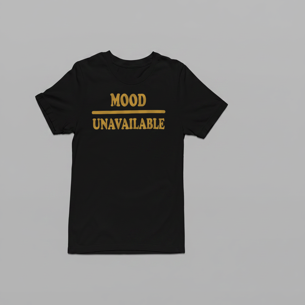 Mood – Unavailable - Black/Gold - Front View