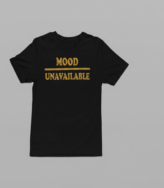 Mood – Unavailable - Black/Gold - Front View
