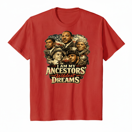 Ancestors Bright Red T-Shirt
