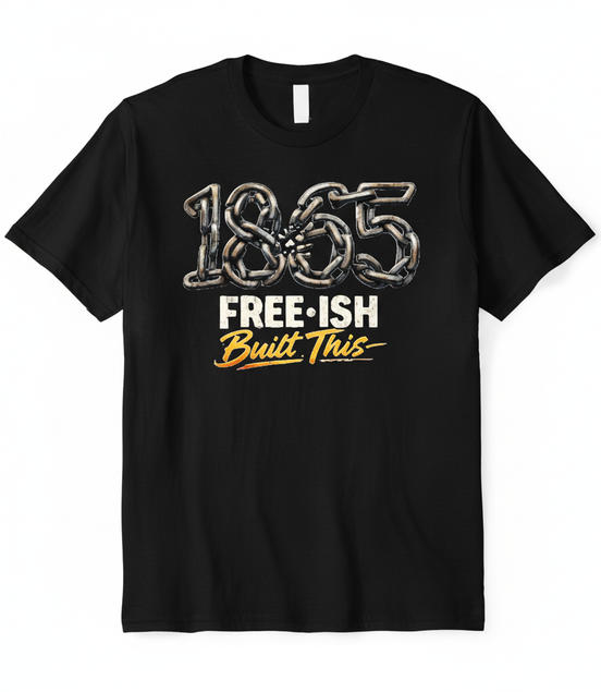 1865 Built This Black T-Shirt