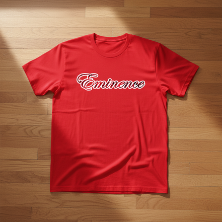 Eminence Red Rose Lioness Red T-Shirt Front