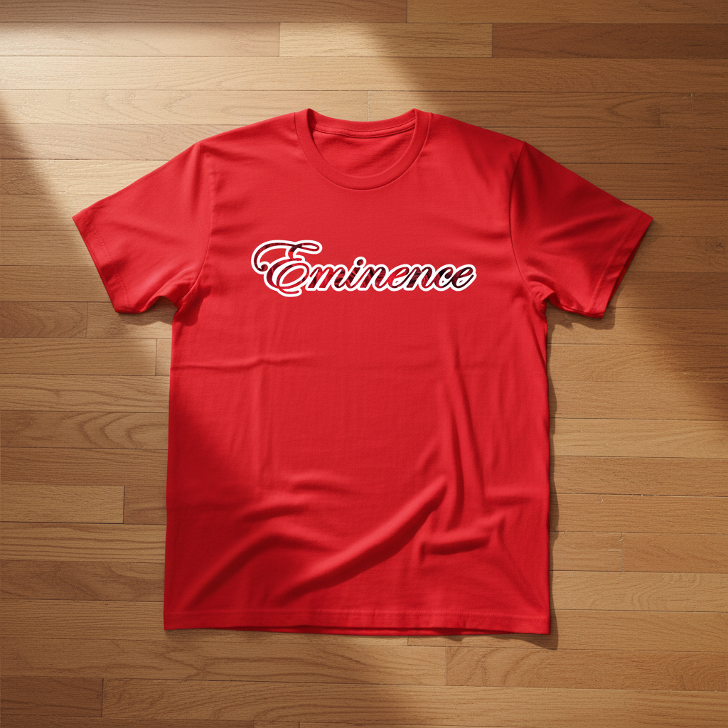 Eminence Red Rose Lioness Red T-Shirt Front