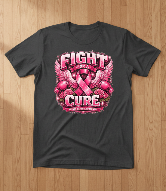 Fight for a Cure Gray T-Shirt
