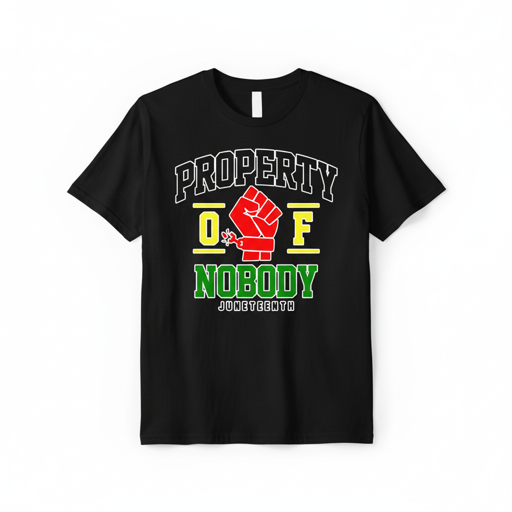 Property of Nobody Black T-Shirt