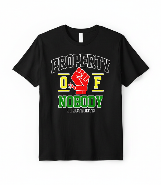 Property of Nobody Black T-Shirt