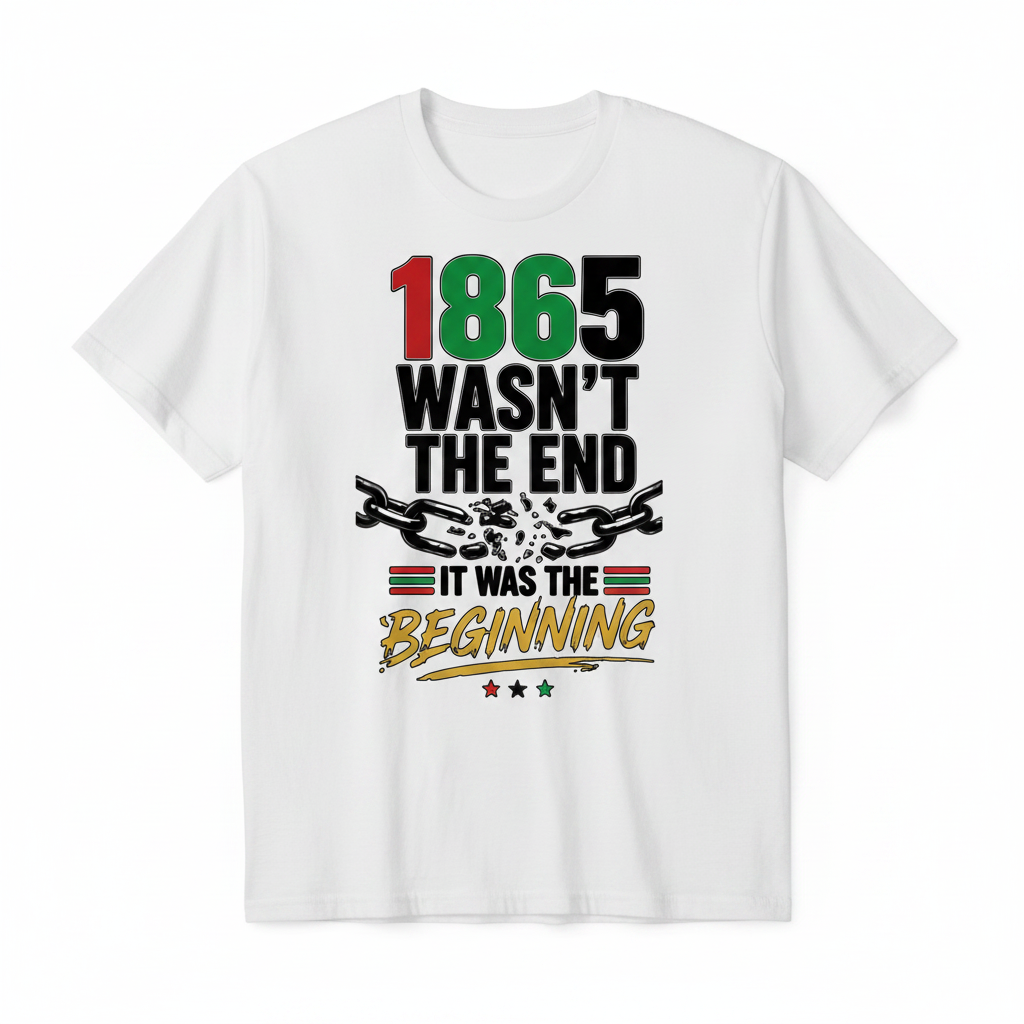 1865 Wasn't the End Graphic Tee - White