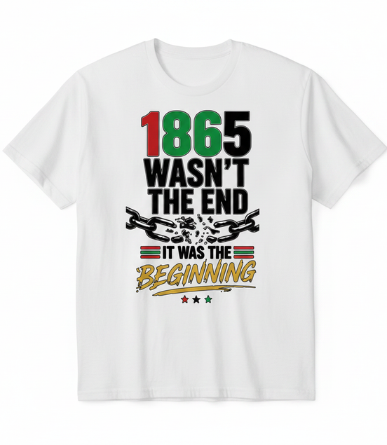 1865 Wasn't the End Graphic Tee - White
