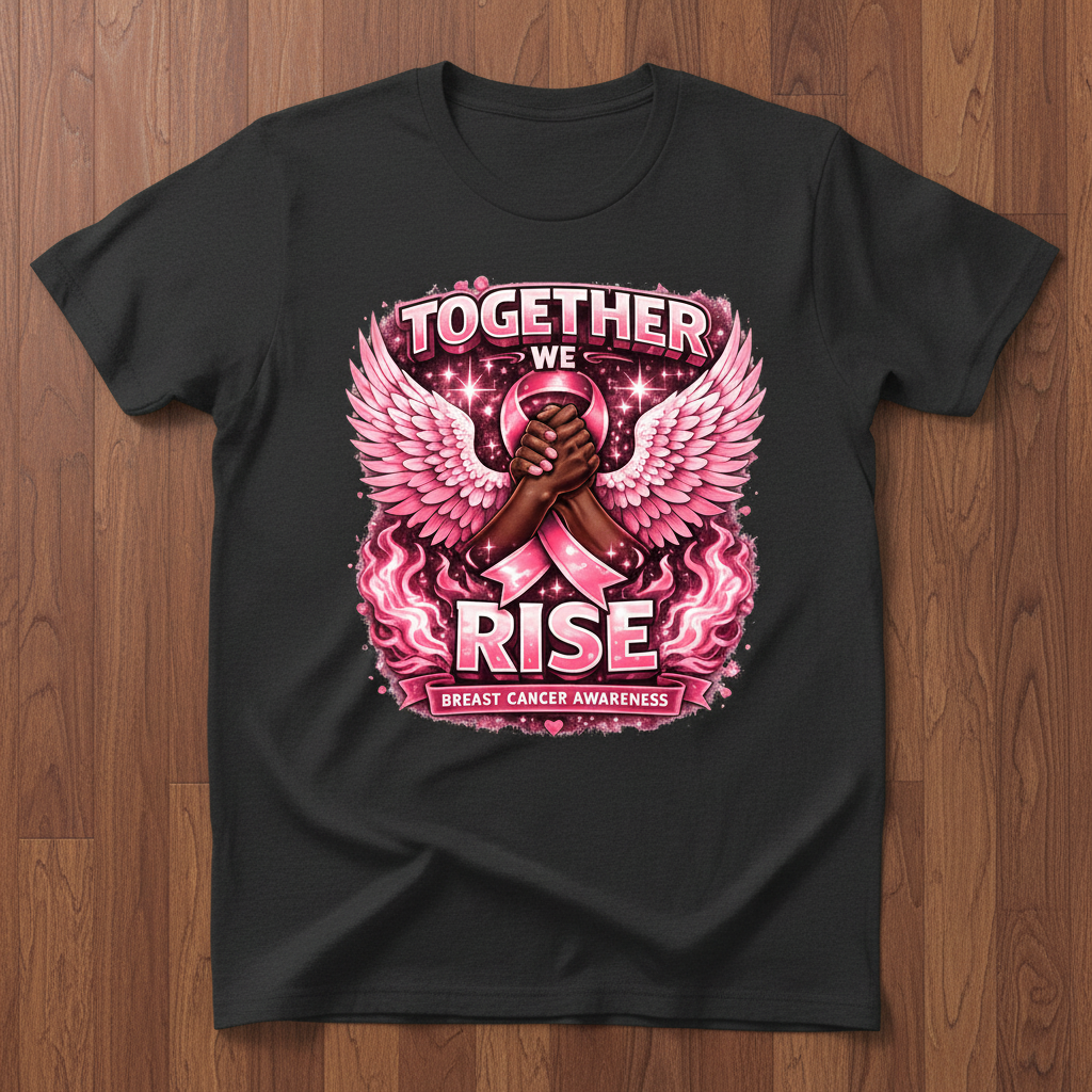 Together We Rise Gray T-Shirt