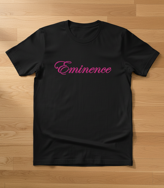 Eminence Purple Lioness Black T-Shirt Front
