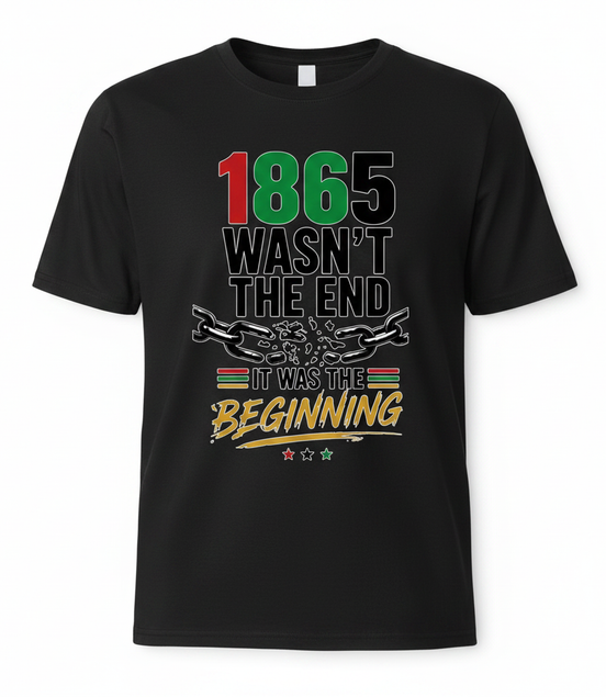 1865 Wasn't the End Graphic Tee - Black